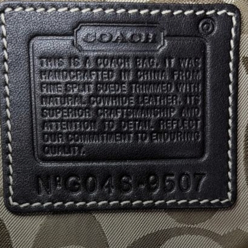 Coach Blue and Brown Satchel Set Vintage. - Picture 12 of 12